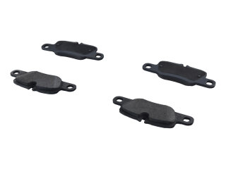 Remblokken + veerplaten voor PORSCHE Panamera 970 ACHTER