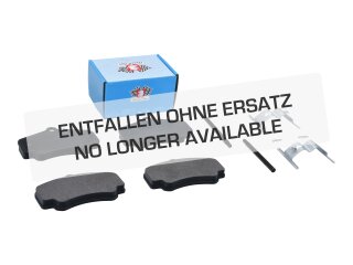Bremsbeläge + Federbleche für PORSCHE 996...