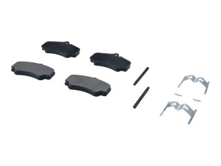 Remblokken + veerplaten voor PORSCHE 996 Carrera 4S turbo 997 S FRONT JP-Dansk