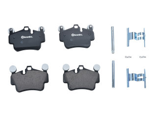 Remblokken + Veerplaten voor PORSCHE 997 Boxster Cayman 987 VOOR