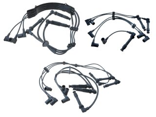 Ignition Cable Set + Distributor + Spark Plugs for PORSCHE 964 Carrera SET