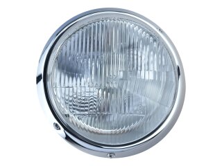 Phares chrom&eacute;s gauche et droit pour Porsche 911 F/G SC 930 964 Magneti Marelli