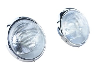 Faróis para PORSCHE 911 F/G SC 930 964 CROMADOS...