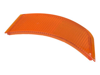 Lente de intermitente para luz trasera derecha de PORSCHE 924/944, naranja