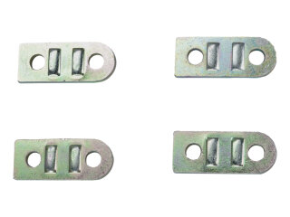 4x F&uuml;hrungsplatte Stabilisator f&uuml;r PORSCHE 911 F 930 914 Hebel VORNE