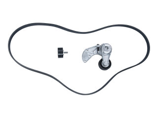 Conjunto de correias trapezoidais para PORSCHE Cayenne 3.2 3.6 955 9PA 957 + polias de desvio + tensor