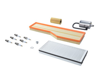 Kit de inspecci&oacute;n para PORSCHE 996 Carrera 4 hasta -01: Filtros, Buj&iacute;as