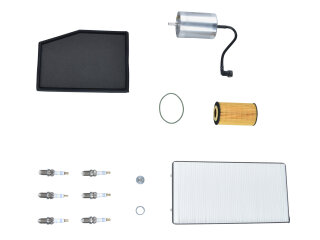 Inspectieset voor PORSCHE Boxster 986 2.7 3.2 tot -01 Filterbougies