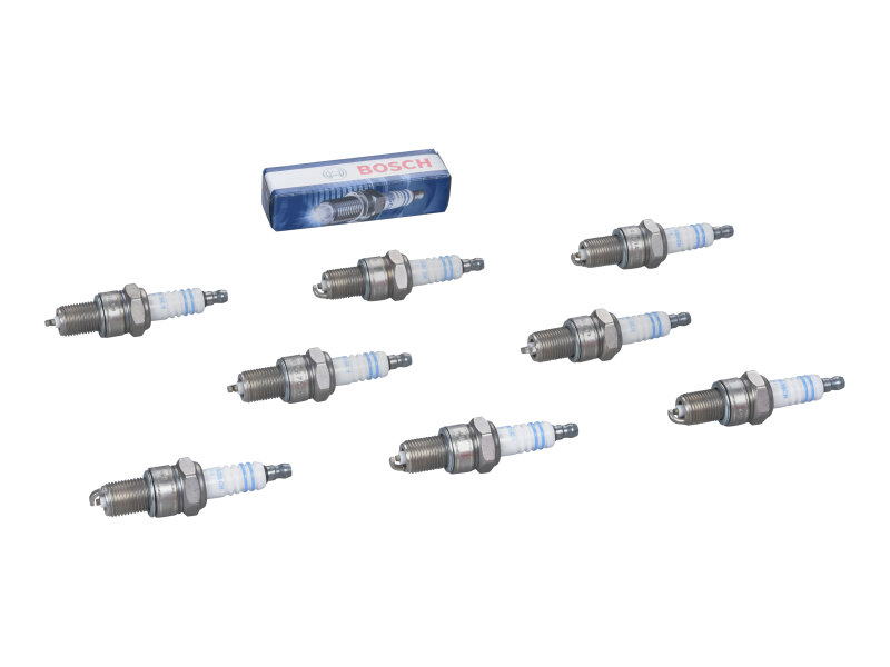 8x spark plug for PORSCHE 928 4.7 5.0 S S4 GT BOSCH
