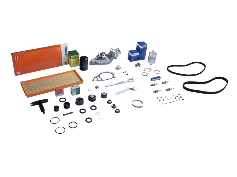 Kit di ispezione pompa acqua + cinghia di distribuzione + filtro per PORSCHE 968