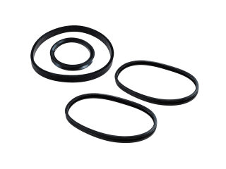 4x Pakking luchtfilterkast voor PORSCHE 911 2.0 2.2 2.4...