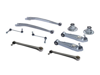 6 bracci trasversali + bracci oscillanti per PORSCHE Boxster 986 POSTERIORE SPORT in permuta
