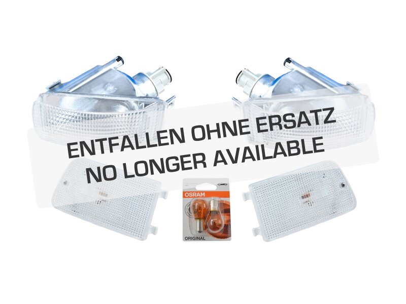 Turn signals + reflectors for PORSCHE 964 Front turn...