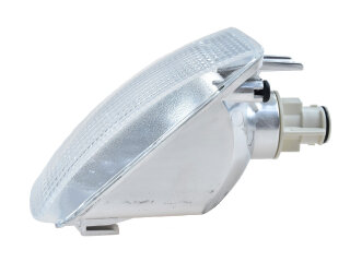 Indicator + reflector + bulb for PORSCHE 964 indicator light FRONT CLEAR WHITE T&Uuml;V