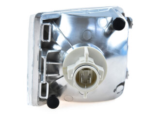 Intermitente + reflector + bombilla para intermitente PORSCHE 964 DELANTERO BLANCO CLARO T&Uuml;V