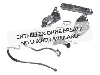 Scambiatore di calore set di scarico per scarico sportivo PORSCHE 911 3.2 84mm V2A 2 uscite