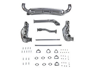 Scambiatore di calore set di scarico per scarico sportivo PORSCHE 911 3.2 MFI 84mm VA 2 uscite