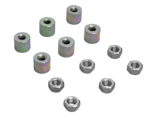 12x Dadi scambiatore di calore per PORSCHE 911 F/G SC 930 964 993 99908500103 SET