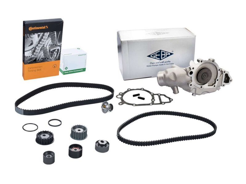 PORSCHE 944 S用ウォーターポンプ+タイミングベルトセット+ローラー