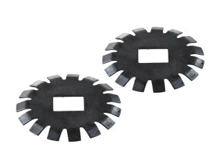 2x Piastre di bloccaggio per dado scanalato per giunto sferico PORSCHE 911 F/G 69- 930 914