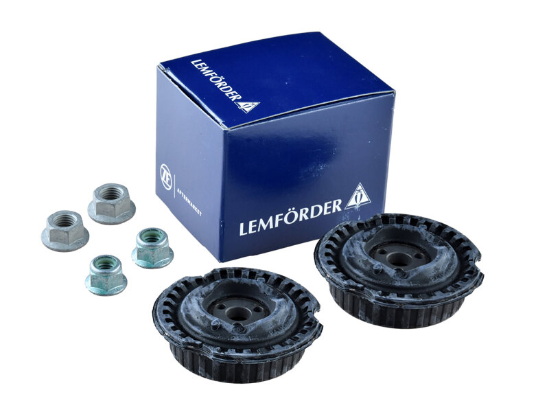 2x rubber mounts strut mount for PORSCHE Cayenne 9PA 955...