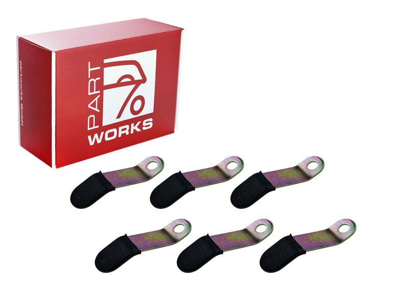 6x Supporti per connettori candele per PORSCHE 911 RS 2.7...