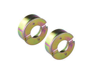 2x Tuercas de seguridad para amortiguador para PORSCHE 924 S 944 hasta el 88 (Amortiguador delantero)