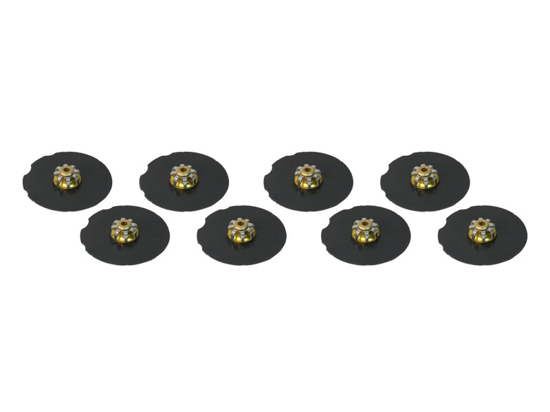 8x Dämpfungsbleche Bremssattel für PORSCHE 964...