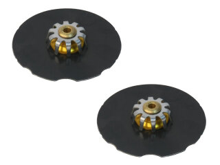 8x D&auml;mpfungsbleche Bremssattel f&uuml;r PORSCHE 964 996 997 986 987 944 HINTEN