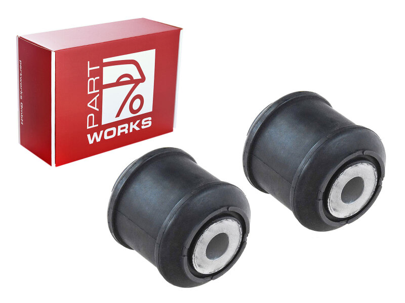 2x Gummilager Hinterachse für PORSCHE 928 Weissach...