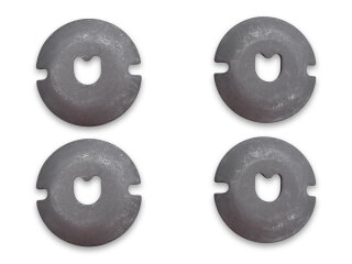 4 topes de montaje de amortiguador para PORSCHE 997 turbo 987 Boxster Cayman DELANTERO