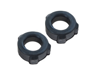 2x ammortizzatore assale con cuscinetto in gomma per PORSCHE 356 B-T6/C 62- ASSE POSTERIORE ESTERNO