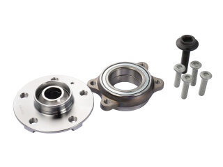 Wheel bearing + wheel hub for PORSCHE Macan 95B...