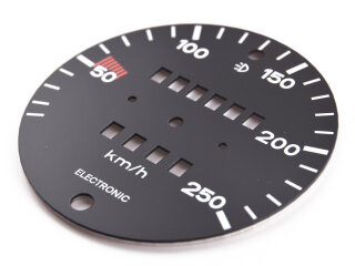 Speedometer face for PORSCHE 911 G 2.7 S, 250 km/h dial V1