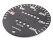 Speedometer face for PORSCHE 911 G 3.0 turbo, 300 km/h dial V1