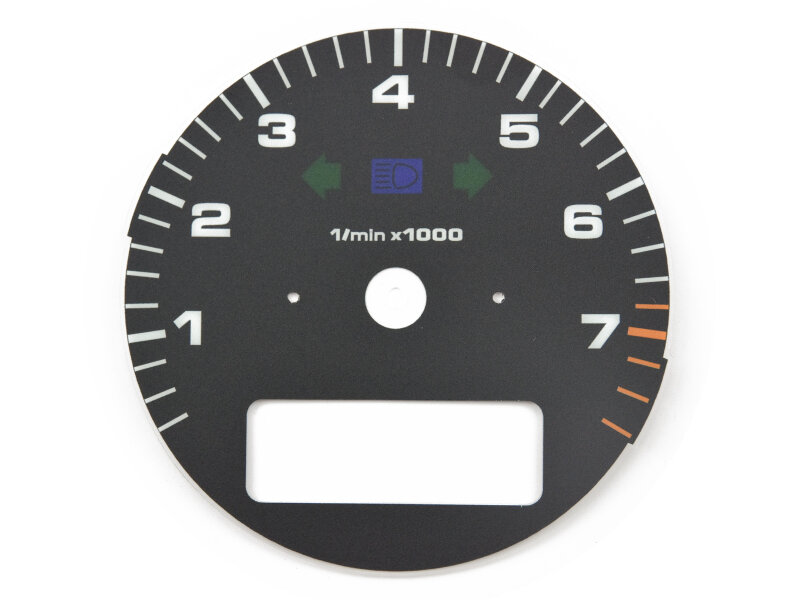 Speedometer face for PORSCHE 964 993 Carrera tachometer with on-board computer
