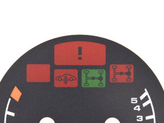 Speedometer dial for PORSCHE 964 Carrera turbo oil pressure oil temperature