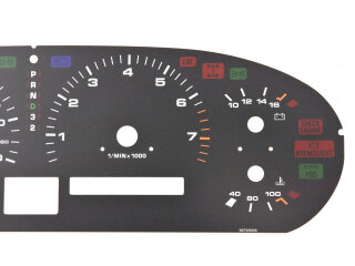 Cadran de compteur de vitesse pour PORSCHE 928 S4 GT GTS cadran automatique, viss&eacute;