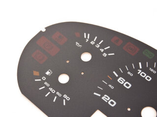 Speedometer dial for PORSCHE 928 S4 GT GTS automatic dial, screwed