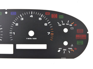 Quadrante del tachimetro per PORSCHE 928 S4 GT GTS, quadrante del cambio incollato