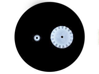 Tacho Zahnr&auml;der f&uuml;r AUDI 100 200 V8 Kombiinstrument E15 + 17-K SET