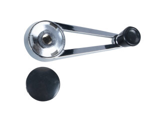 1x copertura per manovella alzacristalli per PORSCHE 911 F SWB fino al 68, codice 90154247220