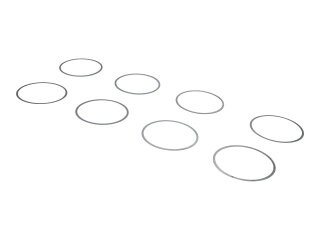 Thrust ball joint shims for MERCEDES Unimog 401 411 axles thrust tube SET