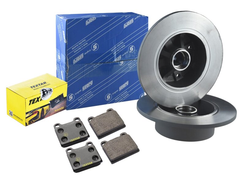 Discos de freio + pastilhas de freio para PORSCHE 914 1.7...