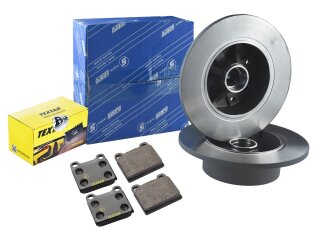 Disques de frein + plaquettes de frein pour PORSCHE 914...