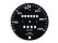 Cadran de compteur de vitesse dorigine Porsche 930 3.0 turbo VDO 300 V1 (échange standard)