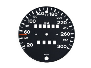 Cadran de compteur de vitesse VDO dorigine Porsche 930...