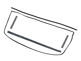 6x Sunroof Seal Set for PORSCHE 911 G 3.0 SC 3.2 930...