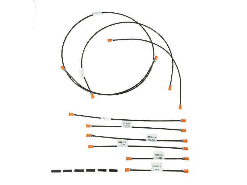 Tubi freno per PORSCHE 911 F 2.0 912 SWB 08/67-07/68 LHD SET