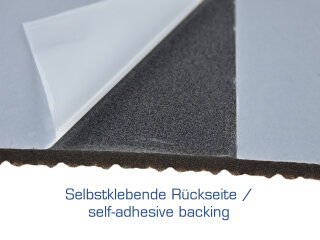 Tapis disolation de capot pour MERCEDES W113 Pagode